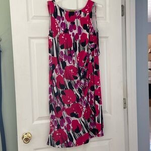 kasper multi-color dress